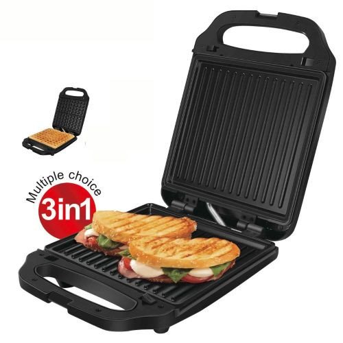 Panini sandwich maker anti-adhésif + gaufrier  General 1200w