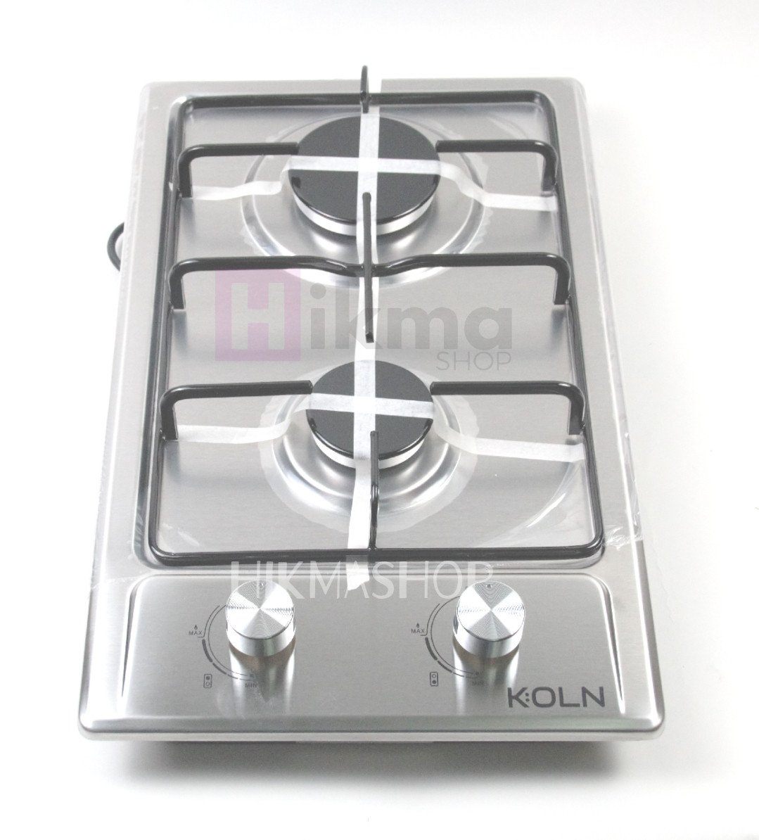 Plaque de cuisson inox 2f a gaz  koln