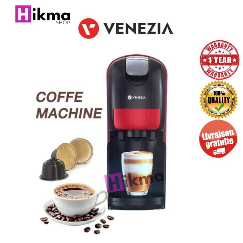 Machine à café multifonction 3en1 venezia