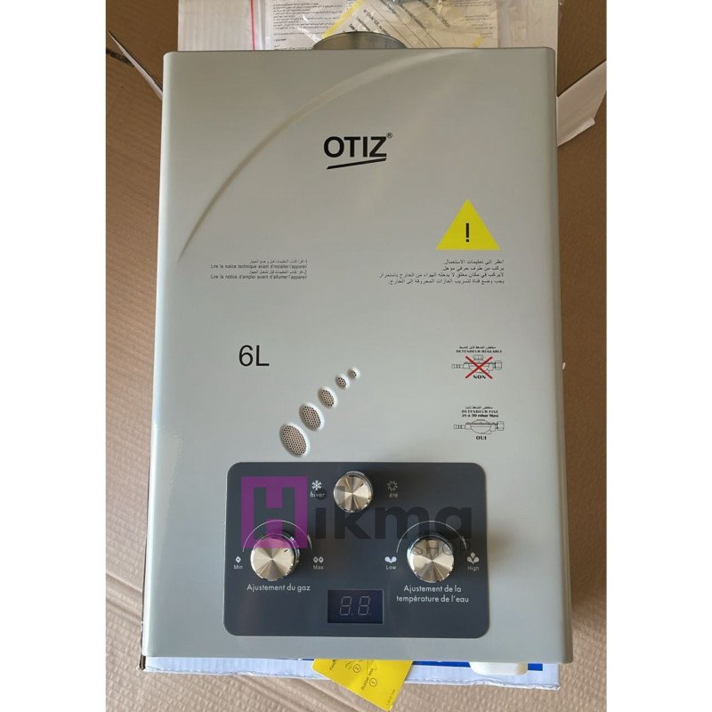 Chauffe eau à gaz 6L /min OTIZ