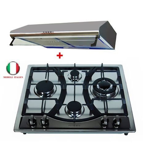 Pack duo de cuisson 60cm inox venezia vz46013M