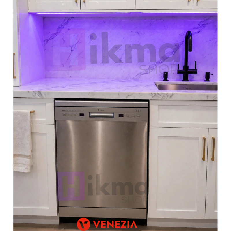 Lave VAISSELLE VENEZIA WQP 12-5201F-1  12 COUVERTS GRIS
